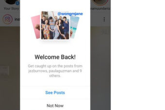 Vuelven las publicaciones cronologicas a Instagram
